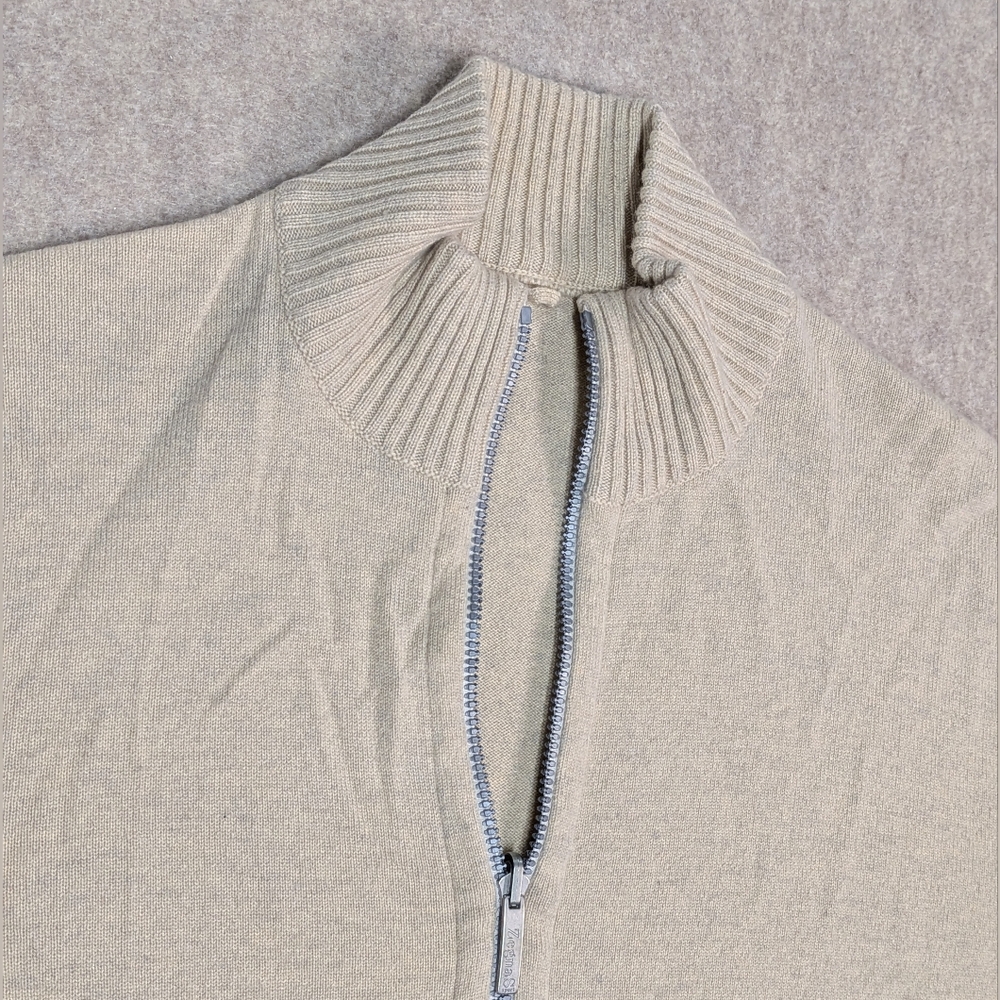Cashmere Ermenegildo Zegna Stunning Zip Up Sweater. Luxury Item Men's XL - Picture 3 of 11